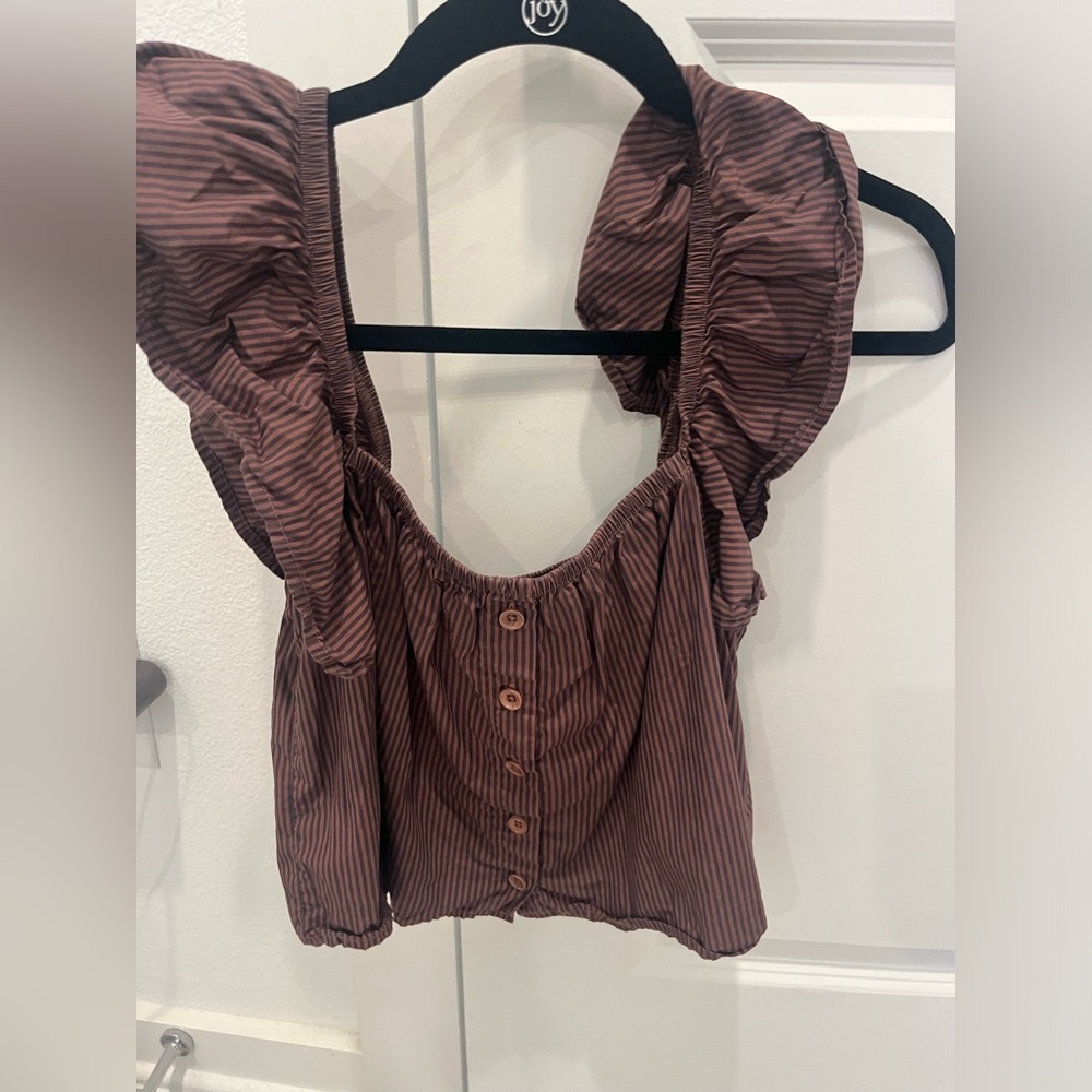Nation LTD Ada A-line ruffle chemise